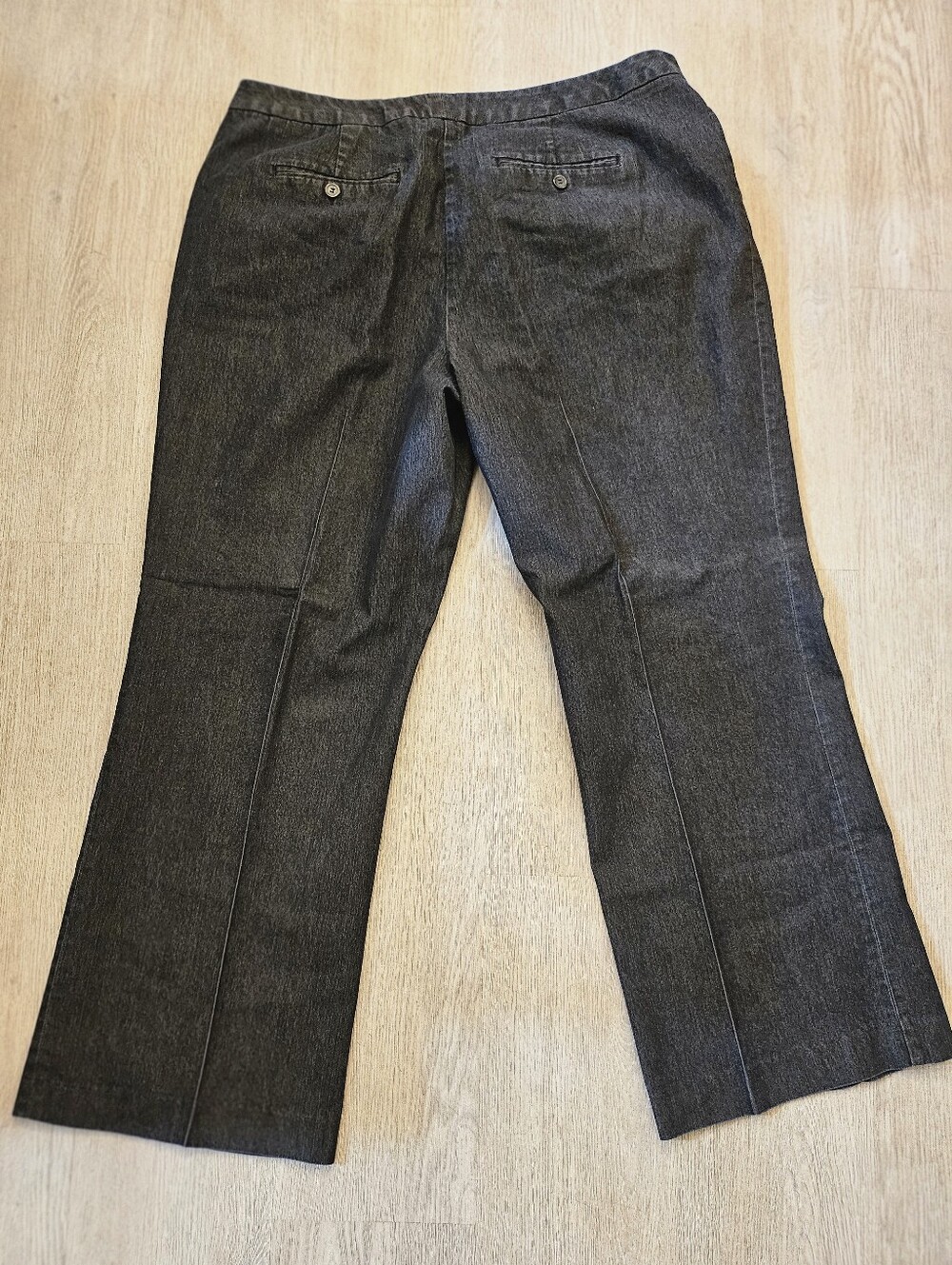 18W- Worthington- Dark Gray Flare Jeans